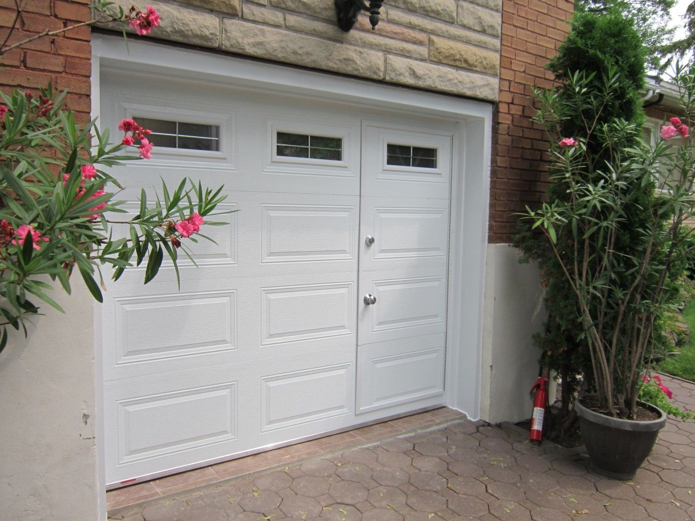 Garage Door With Man Door Why You Should Or Shouldn t Install It 